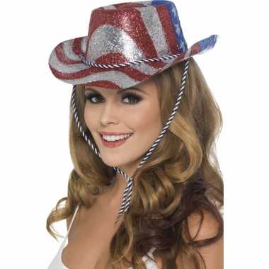 Cowboy glitterhoed usa